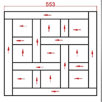 ДУБ ИНЖЕНЕРНЫЙ №2-50 МОДУЛЬНЫЙ ПАРКЕТ LAB ARTE